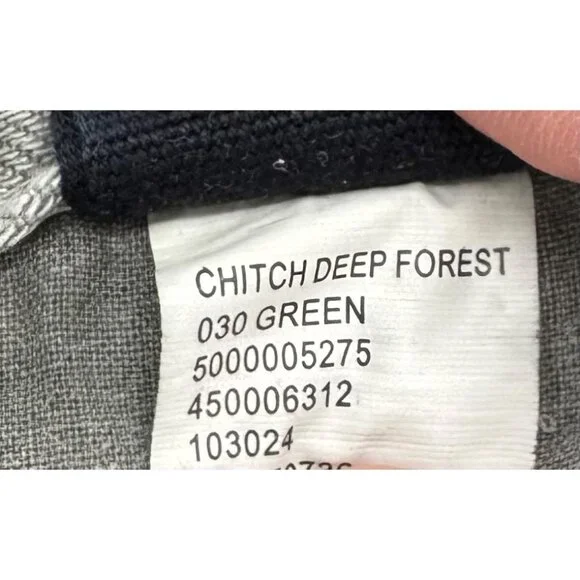 Ksubi Chitch Deep Forest Green Slim Fit Mens Jeans Cotton Blend Decorative Back - Picture 3 of 16